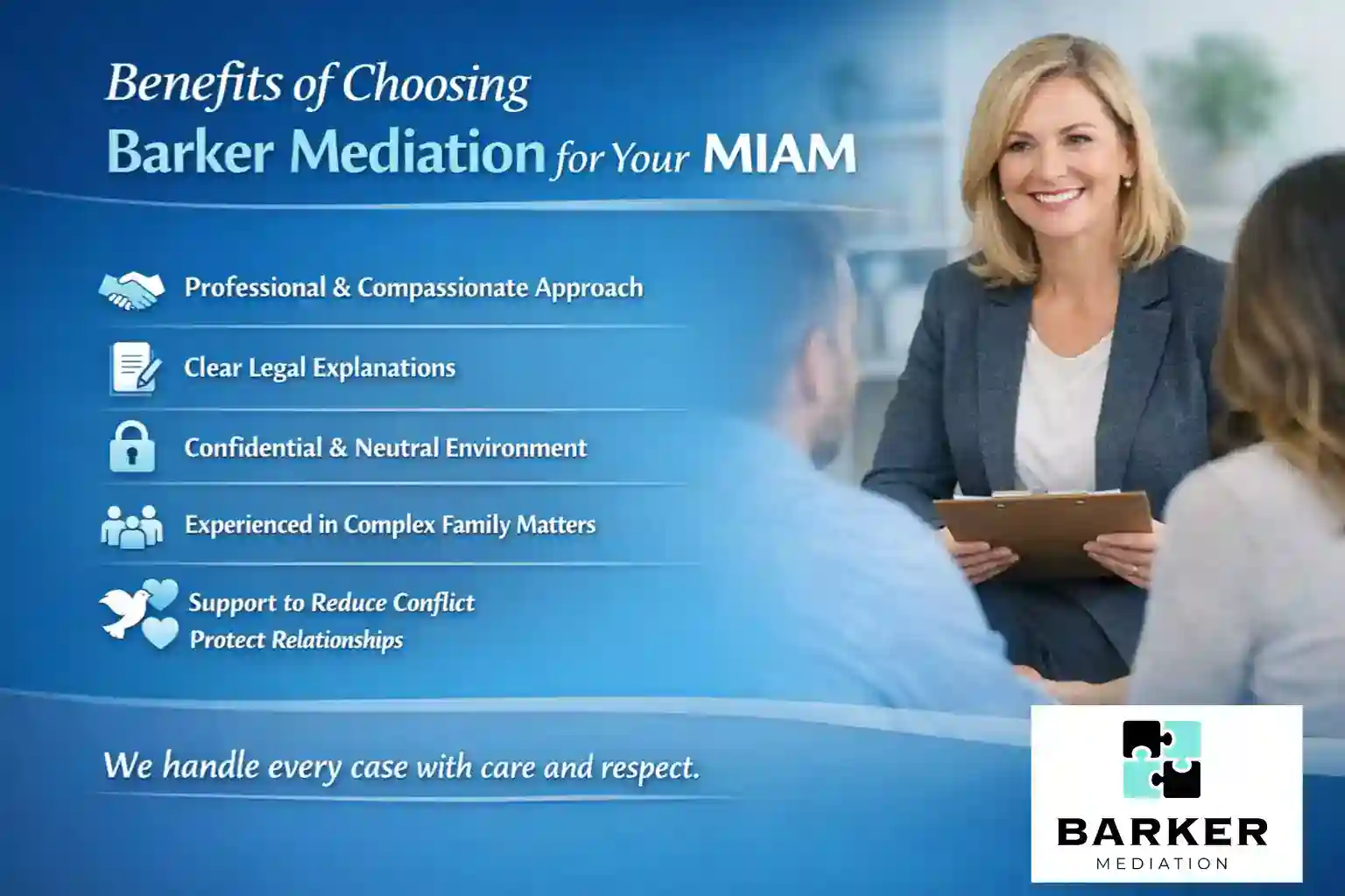 Benefits of Choosing Barker Mediation for Your MIAM Hartlepool