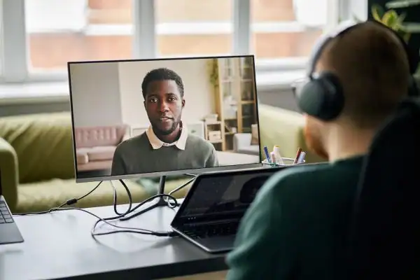 image of online mediation Hartlepool in progress.