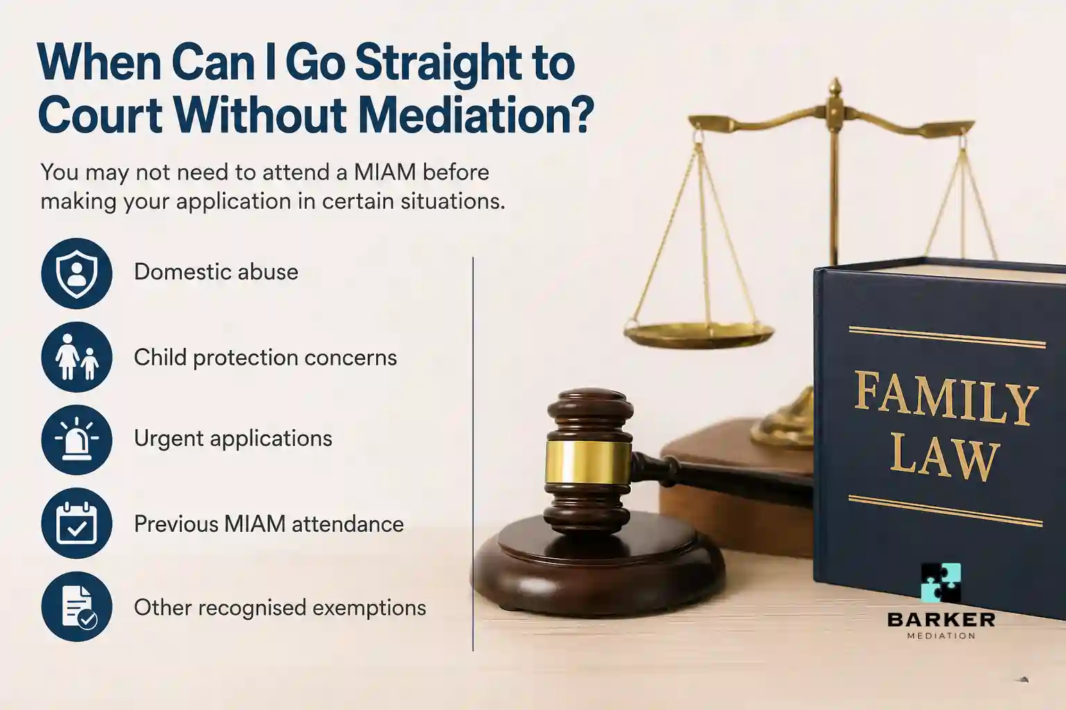 When Can I Go Straight to Court Without Mediation Hartlepool?